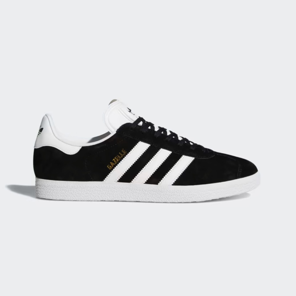 Adidas Gazelle Black and White Sneakers